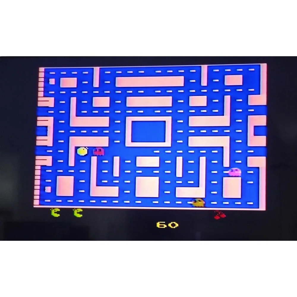 Ms. Pac-Man - 1982 Atari 2600 Game Cartridge - Silver Label Tested & Working
